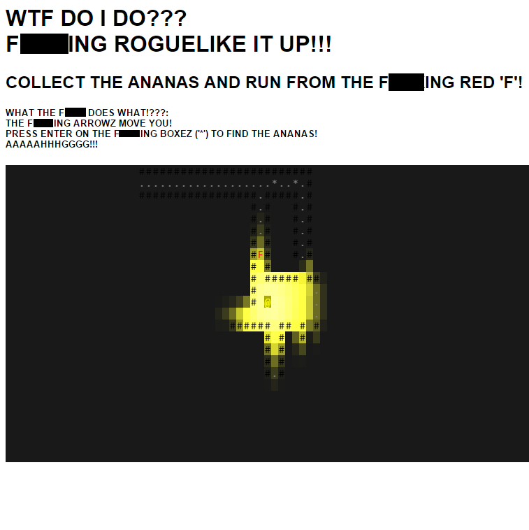 F***ing Roguelike Game Screenshot